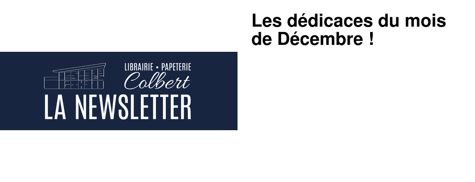 Les d�dicaces du mois de D�cembre ! 