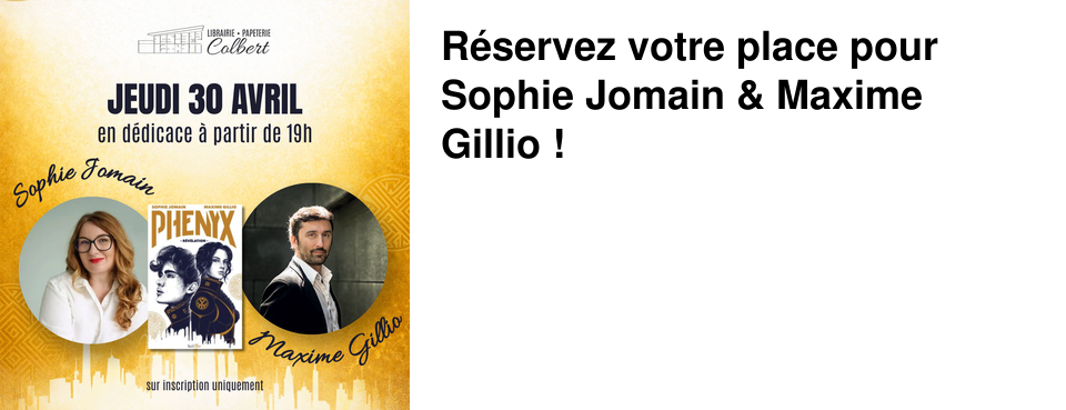 R�servez votre place pour Sophie Jomain & Maxime Gillio !
