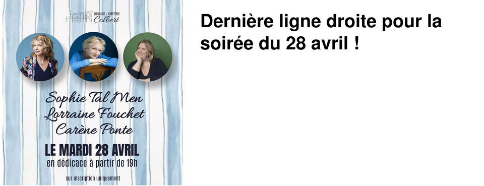 Derni�re ligne droite pour la soir�e du 28 avril ! 